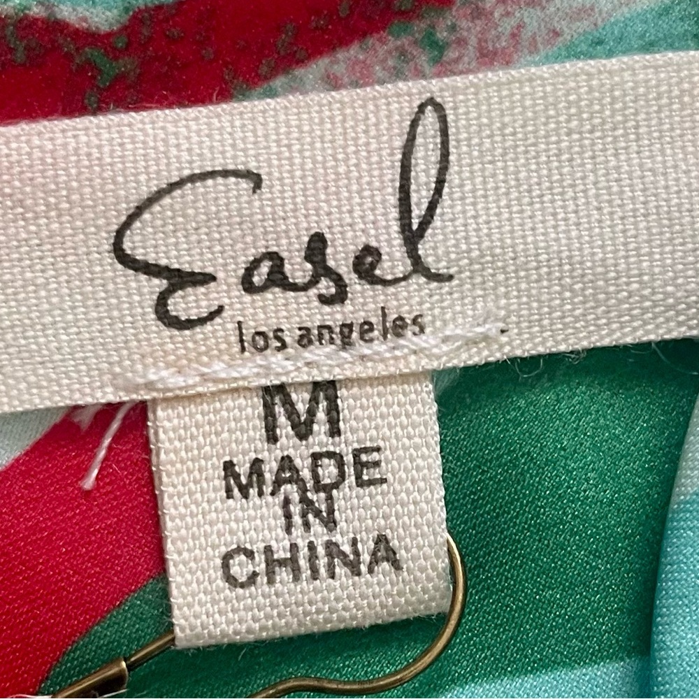 💚 Easel Satin Floral Slip Dress – sizes M, L NWT - Picture 11 of 14
